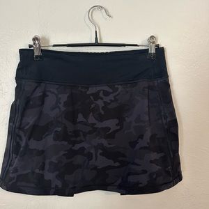 Lululemon pace rival skirt camo regular